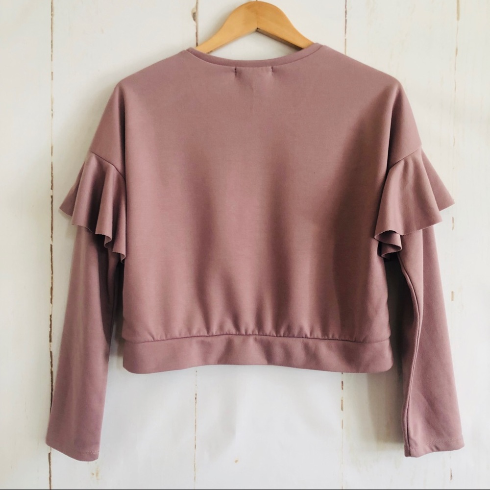 Romeo & Juliet Couture Maeve Cropped Top - Picture 4 of 6